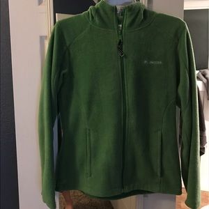 Green Columbia fleece